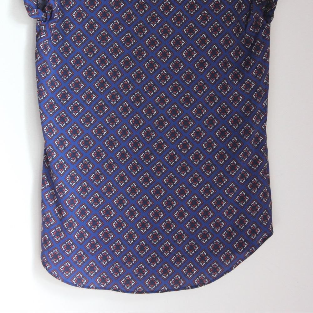 Patterned Silk Blouse - image 2